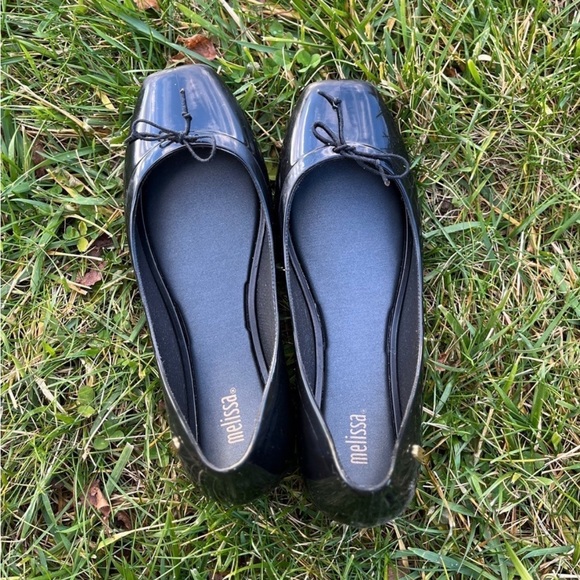 Mini Melissa Black Ballet Flat - Picture 2 of 6